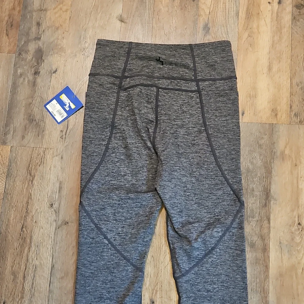 👖JoyLab Gray Performance Leggings with Ergonomic Design